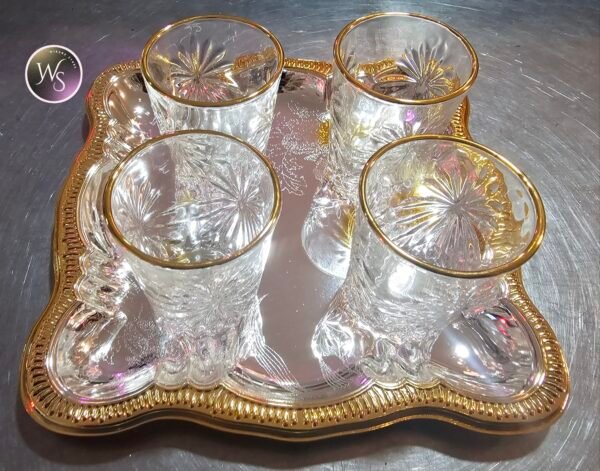 plateau +6 verres thé – Image 4