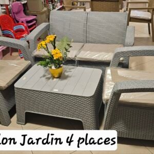 Salon Jardin 4 Places
