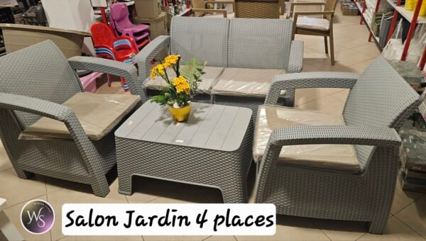 Salon Jardin 4 Places
