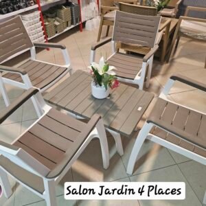 Salon Jardin 4 Places
