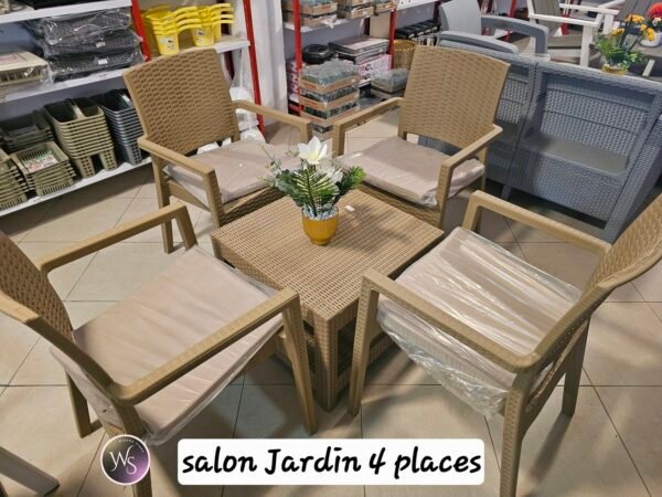 Salon Jardin 4 places
