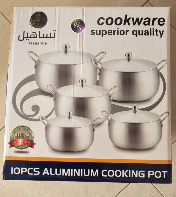 Série de 5 casseroles Aluminium – Image 3