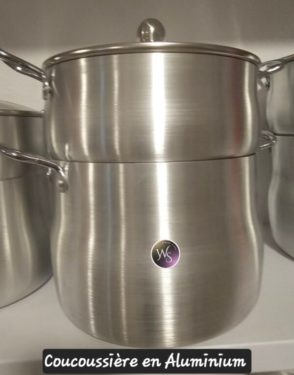 Série de 4 coucoussières en Aluminium – Image 4