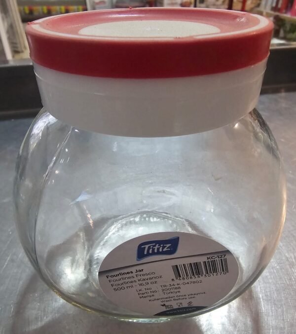 Pot à épices en verre de 500 ml – Image 4