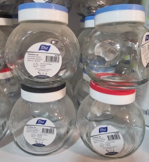 Pot à épices en verre de 500 ml