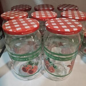 Pot en verre de 1000 ml