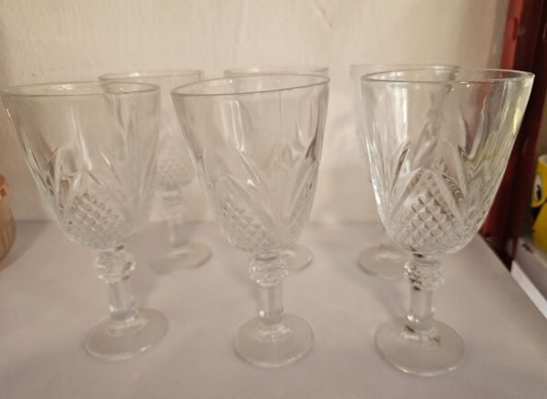 Lot de 6 verres à pied – Image 4