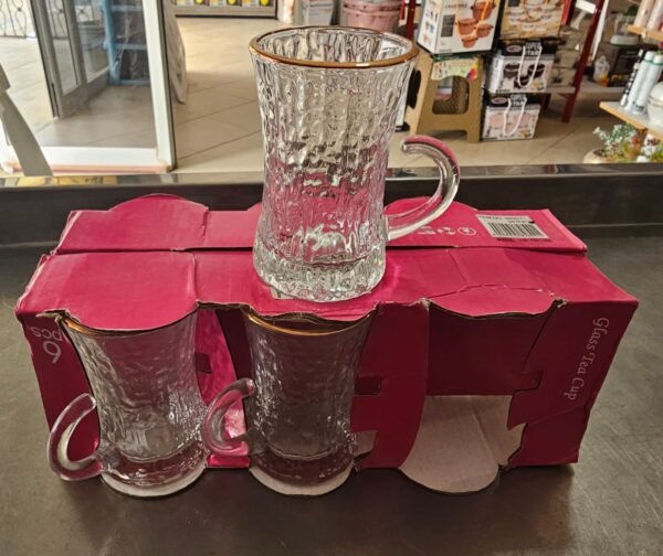 Ensemble de 6 tasses à thé