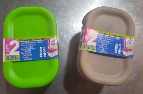 Lot de 2 boîtes de conservation – Image 2